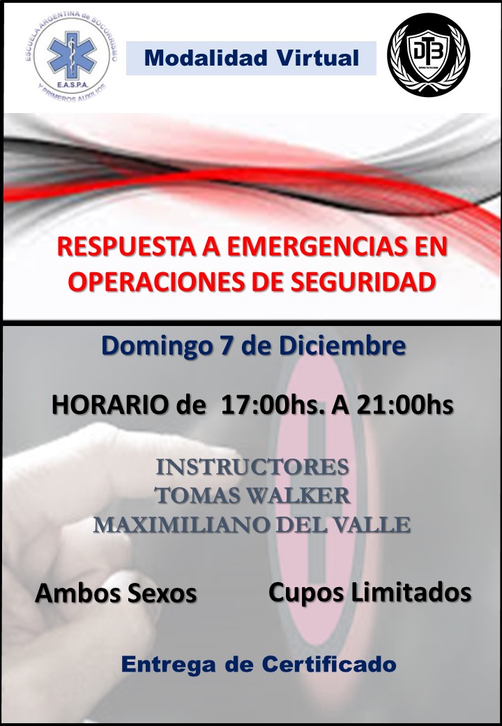 Respuesta a Emergencias en Operaciones de Seguridad